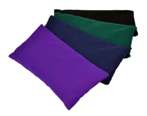 印度供应商提供定制颜色和定制设计薰衣草填充草药瑜伽眼枕的惊人交易