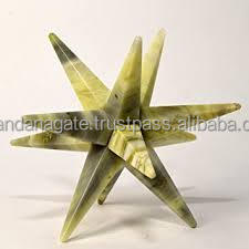 Haute qualité cristal merkaba étoile serpentine merkaba 12 Points Reiki Guérison cristal quartz merkaba étoile pierre précieuse En Gros - Product Image 6