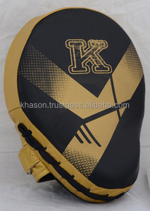 Guantes de Boxeo Profesionales KHASON Modelo 516 de la Mejor Calidad, 8OZ, 12OZ, 14OZ, 16OZ, con Cierre y Logotipo Personalizado, Cuero PU - Product Image 3