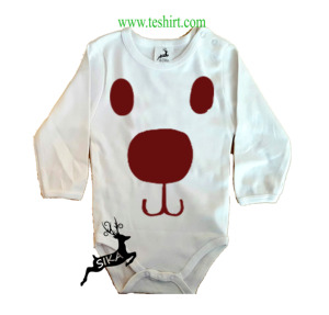 Vente en gros d'achats en ligne Vêtements pour enfants OEM/ODM Barboteuse pour bébé en coton à bouton pression Barboteuse tendance écologique pour bébé - Product Image 5