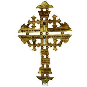 Вифлеем резная стена оливковая древесина Крест/Властелин из оливкового дерева молитвенный крест со священной рекой Джордан вода и благословение масло из района
