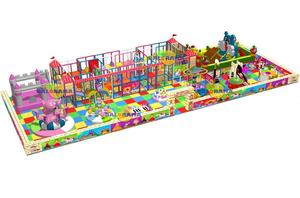 Aire de jeu d'intérieur pour enfants, terrain de jeux simple et doux, grande aire de jeu intérieure, piscine à balles - Product Image 2