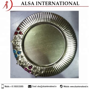Precio asequible Mayorista Posavasos de metal personalizado Fabricante de pedidos en línea de exportador indio - Product Image 6