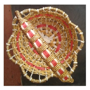 Star Jute <b>Rope</b> New Design Wholesale Christmas Gifts/<b>Storage</b>/Flowers Wicker/Rattan Eco Friendly <b>Baskets</b> Hotel Restaurant Home - Product Image 4