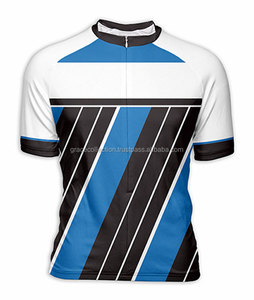 Camisetas de Ciclismo de diseño personalizado, Jersey deportivo de estilo con media cremallera - Product Image 6