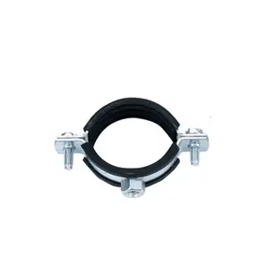 New ISO Certified Pipe Nut Clamp with Rubber