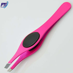 Pinzas magnéticas de acero inoxidable para cejas, herramienta de manicura de alta calidad con etiqueta privada - Product Image 6