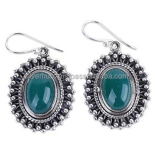 Hot Selling 925 Solid Sterling Silver Natural <b>Aquamarine</b> Gemstone Dangle <b>Earrings</b> Semiprecious Fine Jewelry for Weddings Parties - Product Image 1
