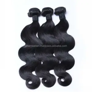 High Quality Body Wavy Wefted Hair from Vietnamese Women with Competitive Price