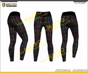 กางเกงโยคะพิมพ์ลายสำหรับผู้หญิงเสื้อผ้าฟิตเนสผ้ายืดใส่สบาย - Product Image 6