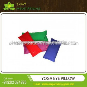 Oreiller pour les yeux de yoga pour un bon sommeil et la relaxation du corps Oreiller pour les yeux de haute qualité OEM Marque privée Inde de haute qualité - Product Image 4