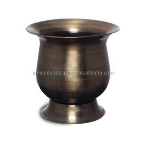 <b>Flower</b> <b>Pots</b> & <b>Planters</b> with Antique Finished <b>Planter</b> Decorative <b>Planter</b> Metal Iron Embossed Antique Finishes - Product Image 5