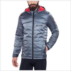 Venta caliente OEM personalizado impreso al aire libre masculino acolchado burbuja cálido invierno hombres abrigos chaqueta acolchada para hombre - Product Image 4