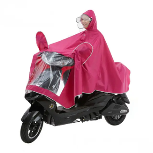 Imperméable en tissu Oxford épaissi personnalisé pour vêtements de pluie de voiture à batterie à moteur unique pour garçons filles adultes