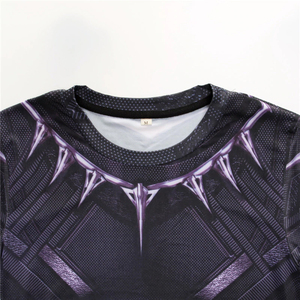 OEM ระเหิดพิมพ์ขายส่งระบายอากาศแขนสั้นผู้ชายระเหิดยามผื่น - Product Image 4