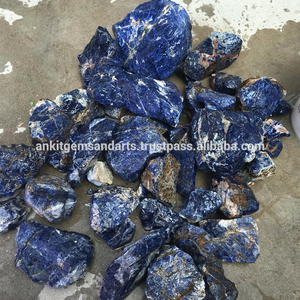 ที่มีคุณภาพสูงธรรมชาติสีฟ้าแจสเปอร์ Sodalite หยาบ - Product Image 2