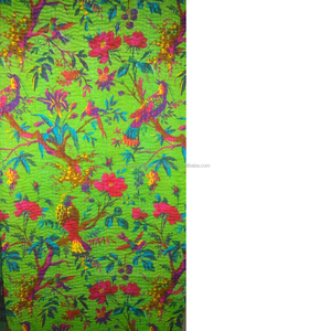 <b>Kantha</b> Embroidered <b>Quilts</b> Available in Custom Made Print and Patterns Suitable for Home Decor and Home Stores - Product Image 1