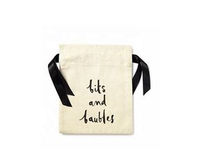 Sac de farine à impression personnalisée Sacs d'emballage alimentaire en coton Sac d'emballage de café en coton - Product Image 5