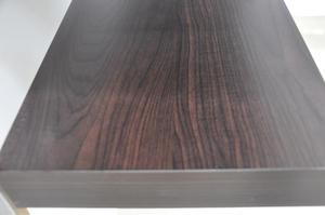 Estante Flotante de MDF Color Cerezo Oscuro con Acabado de Madera de Caucho Ecológico para Dormitorio, Sala de Estar u Oficina - Product Image 5