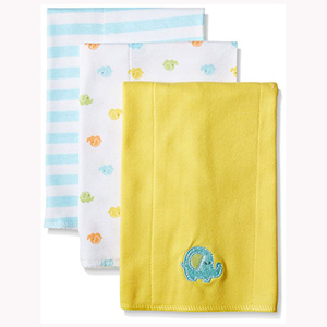 Tela de eructo para bebé, diseño personalizado, bajo pedido, 100% algodón - Product Image 1
