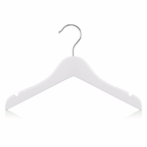 Perchas de <span class=keywords><strong>Madera</strong></span> Blancas para <span class=keywords><strong>Ropa</strong></span> de Bebés, Niños Pequeños y Niños, con Pinzas - Product Image 2