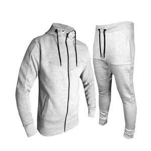 Survêtements de sport internationaux pour hommes en polyester/coton, avec broderie de logo frontal de 12 cm, fermeture éclair, pour l'automne - Product Image 4