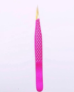 แหนบต่อขนตาสแตนเลสปลายแหลมชุบทอง24K สินค้าตราร้านเพื่อความงามที่ยั่งยืน - Product Image 2