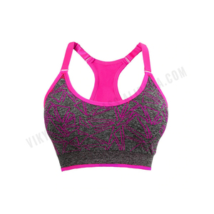 Soutien-gorge de sport pour femmes Logo personnalisé pour les femmes Gym Running Padded Tank Sport Bra Top - Product Image 4