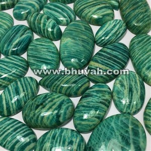 Piedra Cabujón de Amazonita Natural Certificada por Terceros para la Fabricación de Joyas, Precio por Gramo - Product Image 3