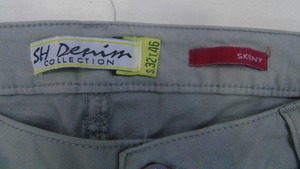 Pantalones Casuales de Sarga de Algodón para Mujer de Bangladesh, Temporada de Primavera, Material Mixto, Ropa de Marca en Stock - Product Image 4