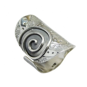 Anillo de Plata de Ley 925 personalizable para boda, eternidad, Vermeil, ajuste de bisel sólido, joyería fina para fiestas ajustable - Product Image 1