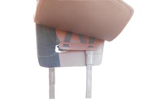 Selle anglaise et occidentale en cuir et matière synthétique Style sans arbre pour l'équitation et les courses - Product Image 2