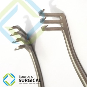 Weislander Best Quality <strong>Custom</strong> <strong>Logo</strong> Adson Basis Manual Retractor Self-Retaining Clamp Steel <strong>Surgical</strong> Instrument Wholesale - Product Image 5