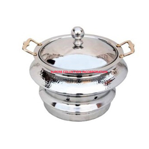 Conception hydraulique de chauffe-plats en laiton polonais fait à la main pour les hôtels et les restaurants en vente à un prix économique directement de l'Inde - Product Image 4