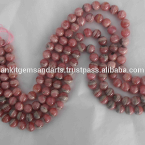 Rhodocrosite cuentas redondas - Product Image 2