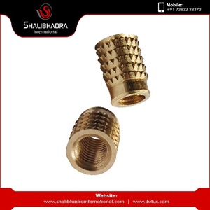 Insert multi-usage en laiton de qualité supérieure, finition nickelée dorée, écrou de haute qualité, fabricant indien, vente en gros - Product Image 4
