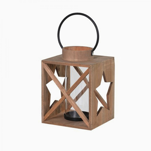 <b>Star</b> Cutout Tea <b>Light</b> Candle Lantern - Product Image 1
