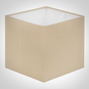 Pantallas de lámpara de luz interior costeras asiáticas rústicas antiguas modernas hechas a mano en tela ovalada Beige para decoración de Hotel o hogar - Product Image 1