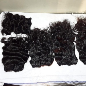 เครื่องมัดผมแบบเรมี่ผมมนุษย์หยักศกธรรมชาติอินเดีย - Product Image 3