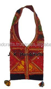 Bolso de hombro étnico Bolso de hombro bordado a mano indio - Product Image 2