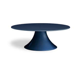 Support à gâteau en métal bleu clair de lune Outils de gâteau élégants pour l'affichage et le service - Product Image 1