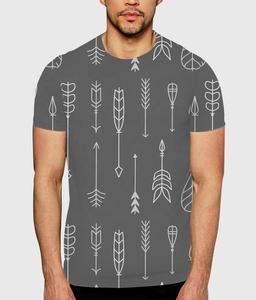 Camiseta informal estampada de algodón de alta calidad para hombre, manga corta, cuello alto, transpirable, de talla grande, fabricante indio, MOQ bajo - Product Image 5