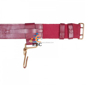 Ceinture et Sangles pour Épée OEM en Sangle de Haute Qualité, Ceinture et Sangles pour Épée Cousues à la Main avec Boucle en Laiton et Accessoires Métalliques - Product Image 2