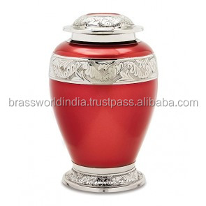 Urne funéraire pour adultes de style américain, modèle FU-228, par Brassworld India, fournitures funéraires haut de gamme - Product Image 4