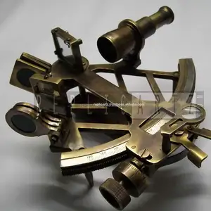 Sextantes náuticos de latón antiguo marino para oficina y artículo de regalo rústico Vintage decoración del hogar regalos - Product Image 1