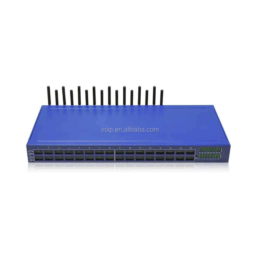 Voip SK16-64 goip 16 porta cdma/wcdma/lte 2g/3g/4g modem sms gateway imperdível