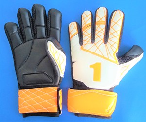 GANTS DE GARDIEN DE FOOTBALL TAILLE 7 GANTS DE RÉCEPTEUR DE SOCCER DE FOOTBALL ANTISKID DE HAUTE QUALITÉ CONCEPTION PERSONNALISÉE - Product Image 1