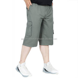 Short d'entraînement d'été personnalisé de haute qualité en coton Fitness Jogger Casual Athletic Style Breathable Waterproof Print French Cargo - Product Image 2