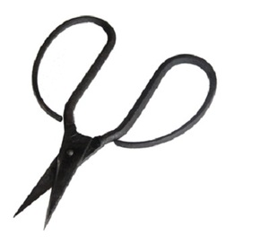 Ciseaux de coupe de fleurs forgés à la main Ciseaux de cisaillement de jardin gaucher avec poignée en acier et métal - Product Image 1