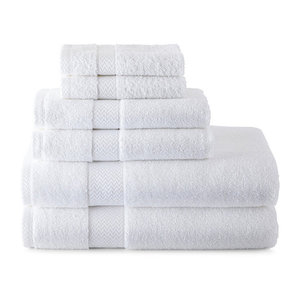 <b>Luxury</b> 600 Gsm 100% Cotton White Bath <b>Towel</b> - Product Image 2